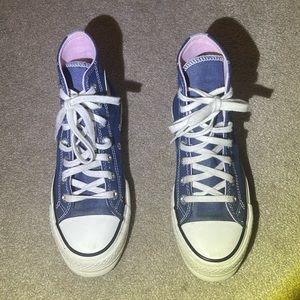 Converse platform sneakers. Size 5.5 non smoking home